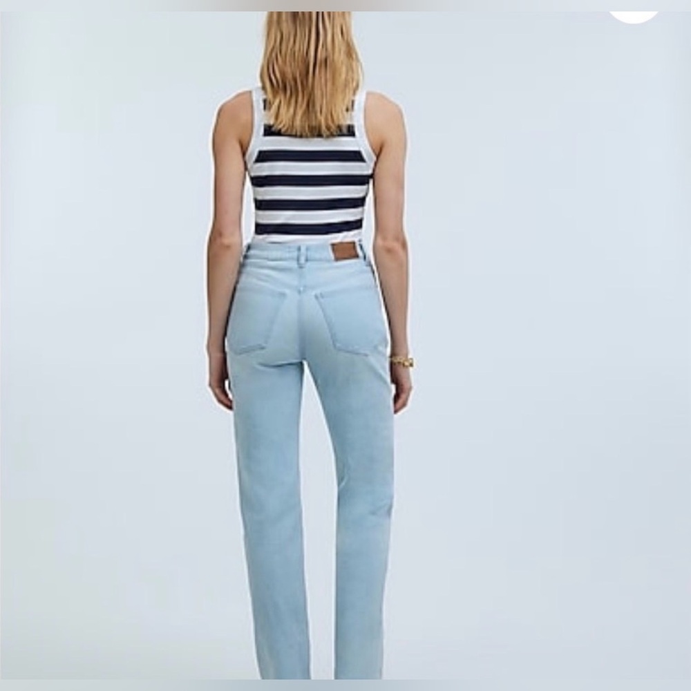 Madewell The 90's Straight Jean Light Wash Size 26 - Picture 4 of 12